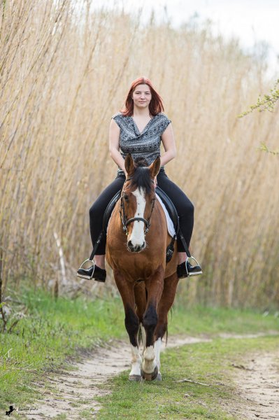Séance photo cavalière cheval