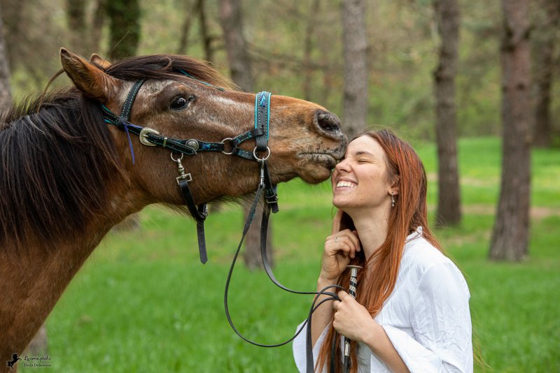 Séance photo cavalière cheval